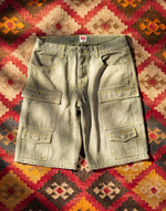 Canvas Cargo Shorts