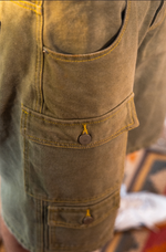 Canvas Cargo Shorts