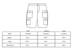 Canvas Cargo Shorts