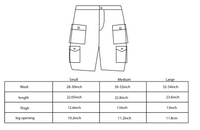 Canvas Cargo Shorts