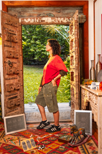 Canvas Cargo Shorts
