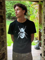 Black slub pocket tee - Beetle